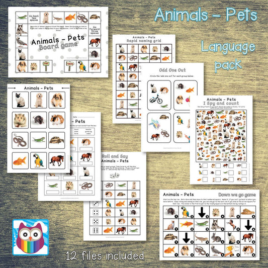 Language pack - Animals - Pets:Primary Classroom Resources