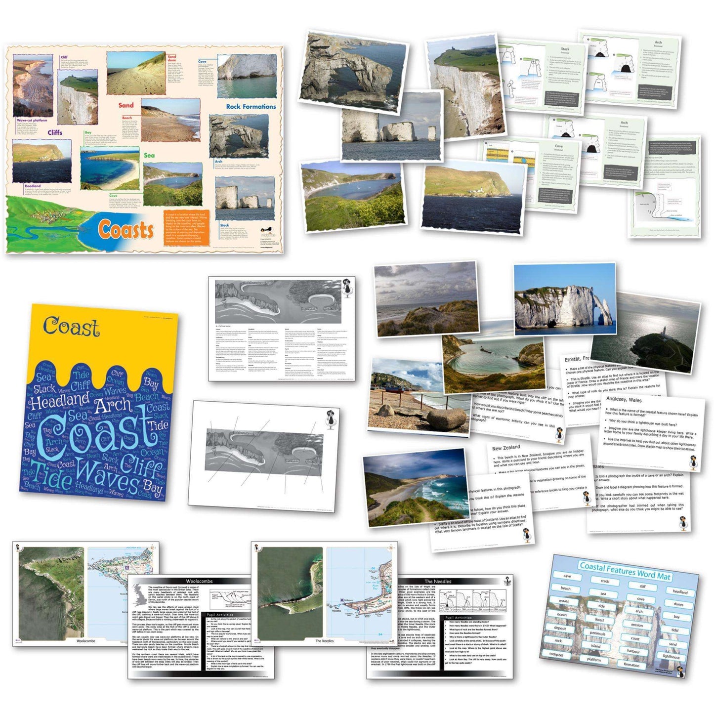Coasts Curriculum Pack:Primary Classroom Resources