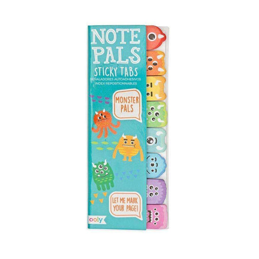 Note Pals Sticky Tabs - Monster Pals - 120 tabs:Primary Classroom Resources