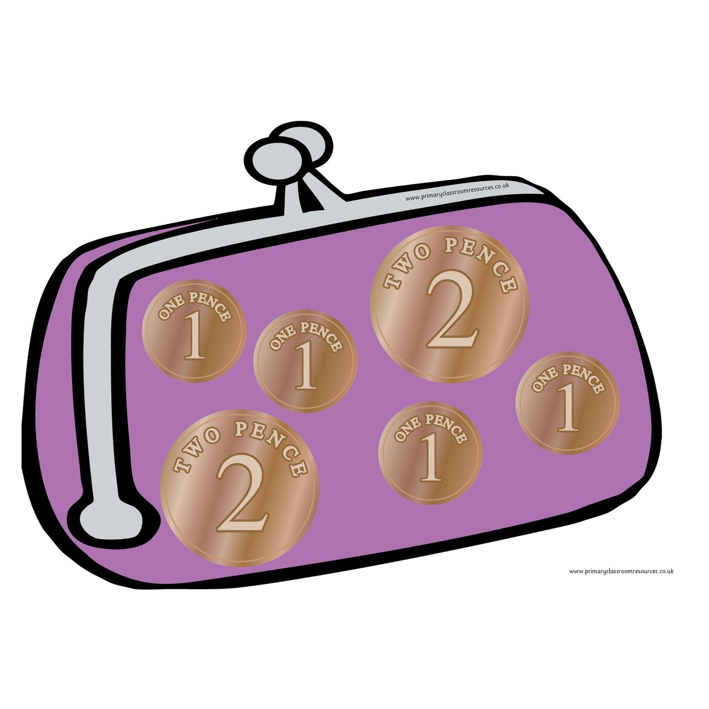 1p 2p Challenge Purses:Primary Classroom Resources