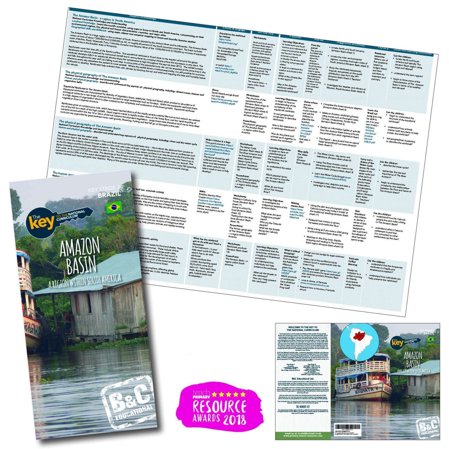 Rainforest Classroom Resource Box:Primary Classroom Resources