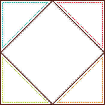 Class Quilt Templates - Classroom Display Cut Outs:Primary Classroom Resources