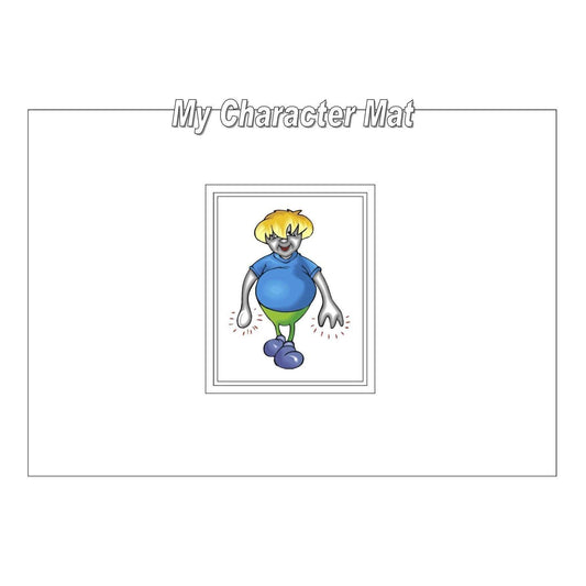 Supporting Writing - My Character Mat:Primary Classroom Resources