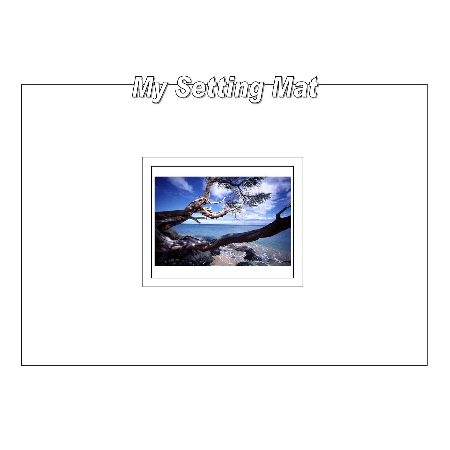 Supporting Writing - My Setting Mat:Primary Classroom Resources