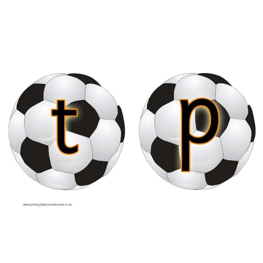 Phase 2 Grapheme Footballs:Primary Classroom Resources