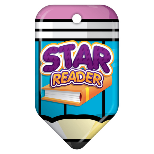 Star Reader Brag Tags Classroom Rewards - Pack of 10:Primary Classroom Resources