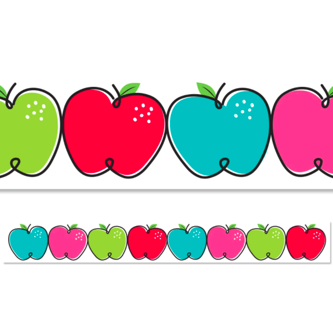 Doodle Apples EZ Classroom Display Borders:Primary Classroom Resources