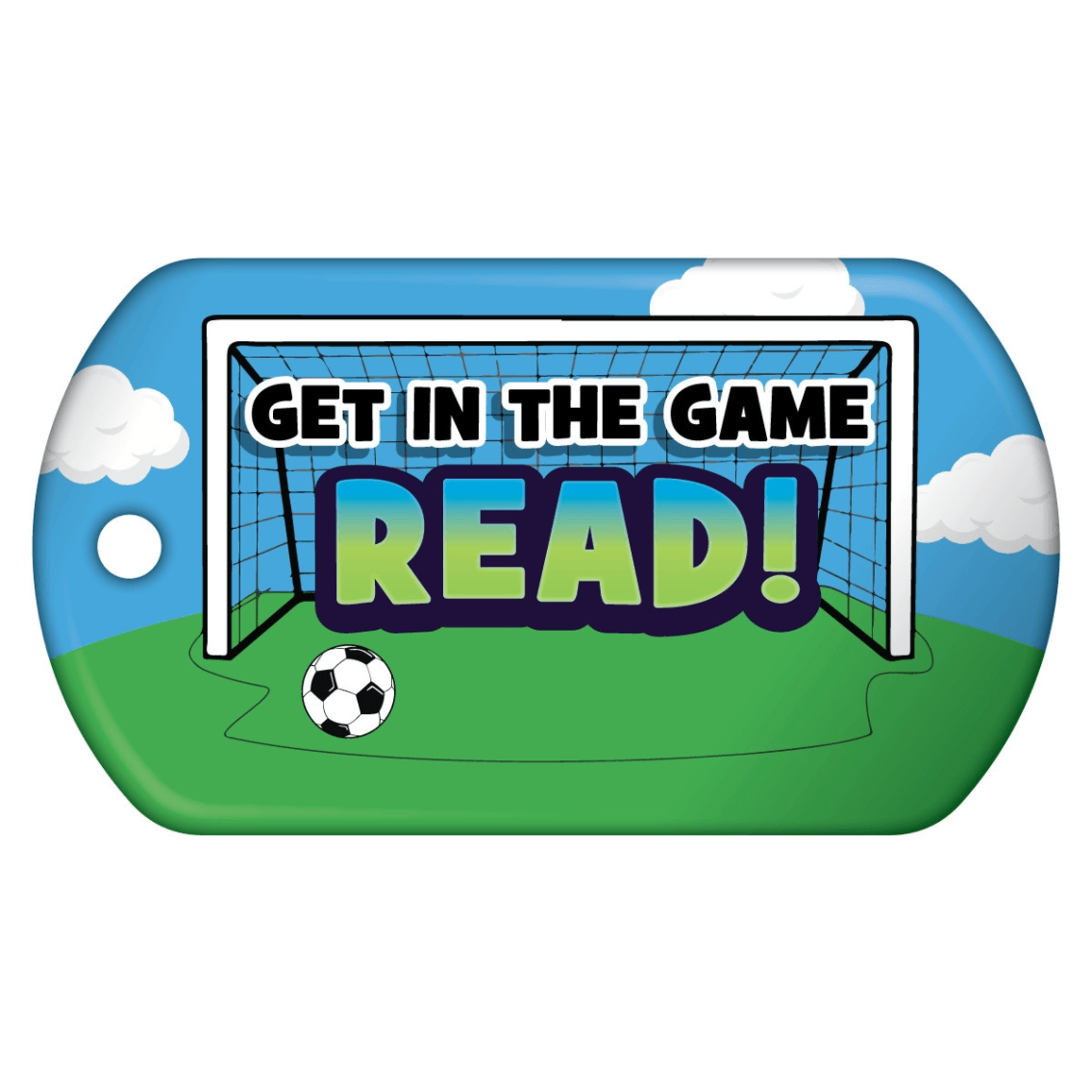 Get in the Game - Read! Football Brag Tags Classroom Rewards - Pack of 10:Primary Classroom Resources