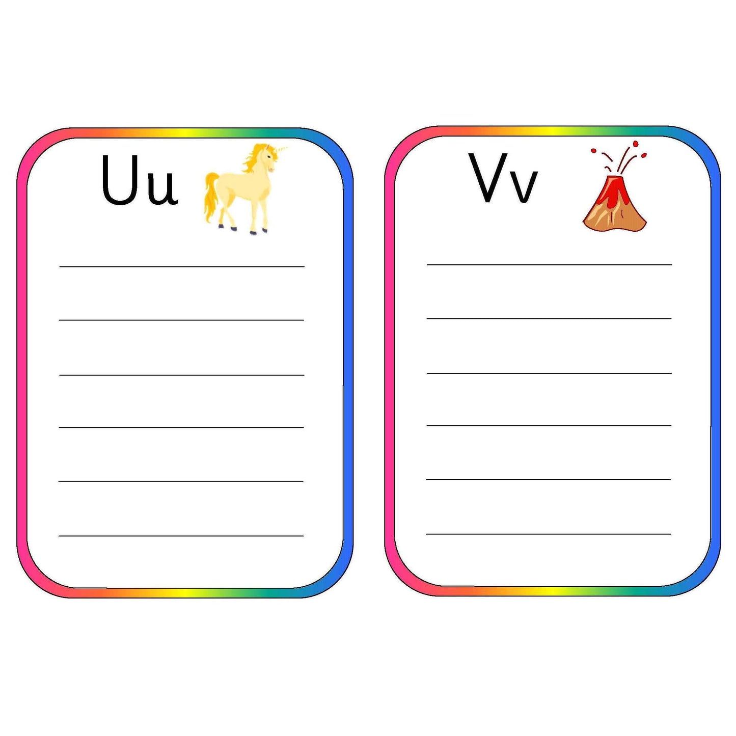 Alphabet Spelling Pocket Lists:Primary Classroom Resources