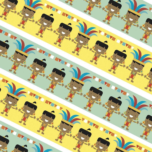 Ancient Maya Print Your Own Display Borders:Primary Classroom Resources