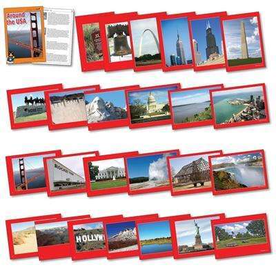 Around the USA Photo pack:Primary Classroom Resources