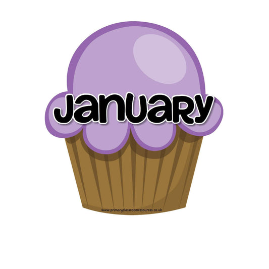 Birthday Cupcakes Display:Primary Classroom Resources
