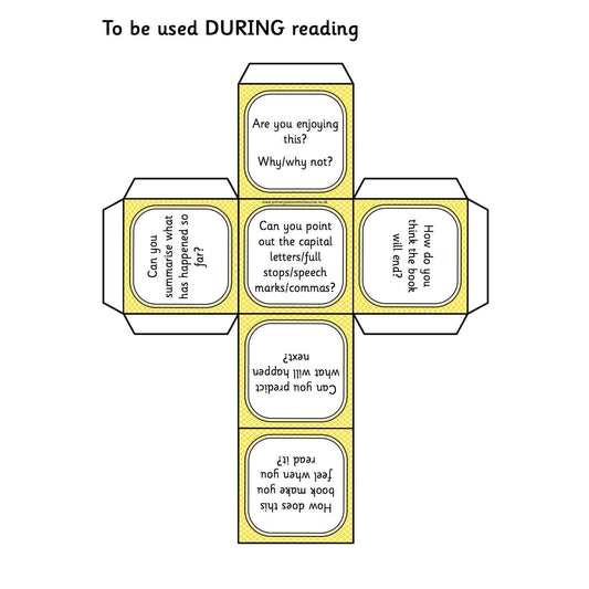 Book Talk Cubes:Primary Classroom Resources