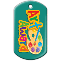 BragTag - Classic - Art Award - Pack of 10:Primary Classroom Resources