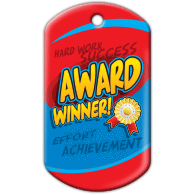 BragTag - Classic - Award Winner - Pack of 10:Primary Classroom Resources
