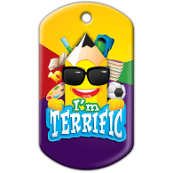 BragTag - Classic - I'm Terrific:Primary Classroom Resources