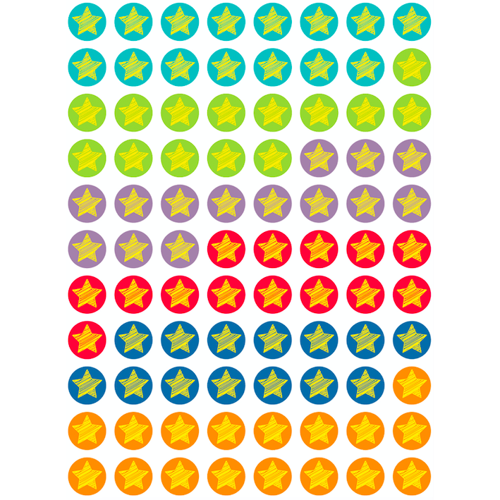 Bright Stars Hot Spot Classroom Reward Stickers:Primary Classroom Resources