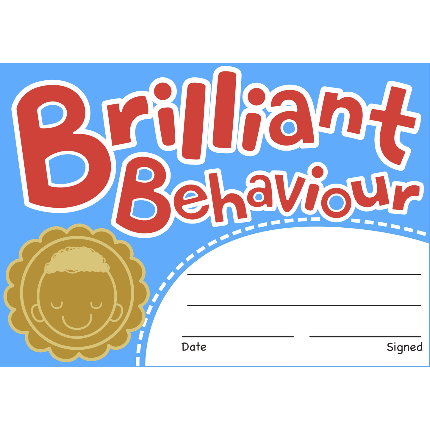 Brilliant Behaviour Reward Certificates:Primary Classroom Resources