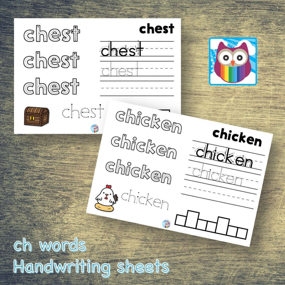 ch Words - Bundle - Complete Activity Pack:Primary Classroom Resources