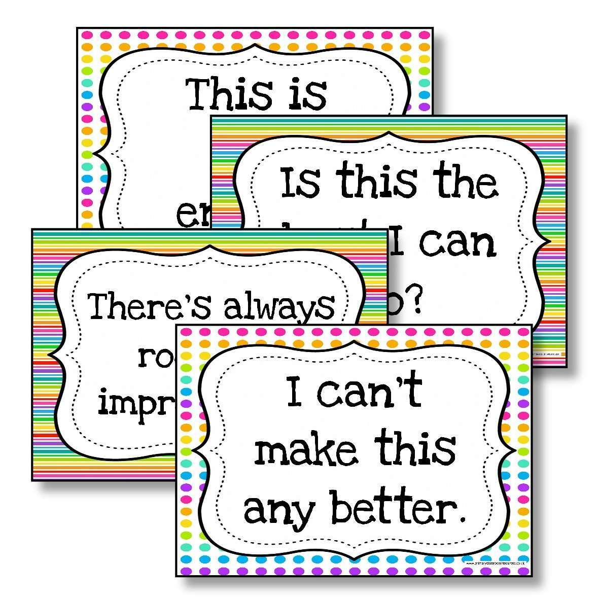 Change Your Mindset Poster Pack:Primary Classroom Resources