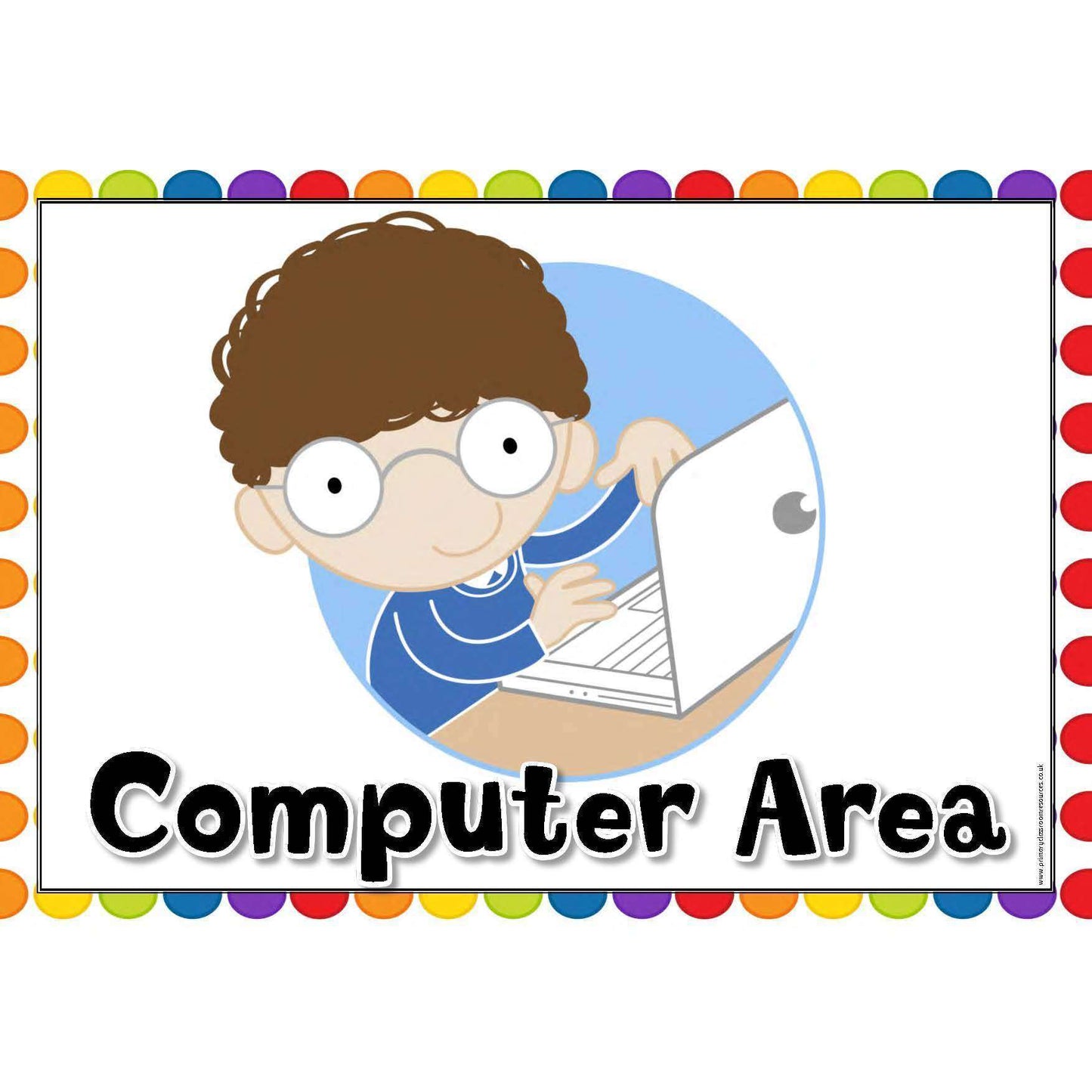 Classroom Area Signs:Primary Classroom Resources