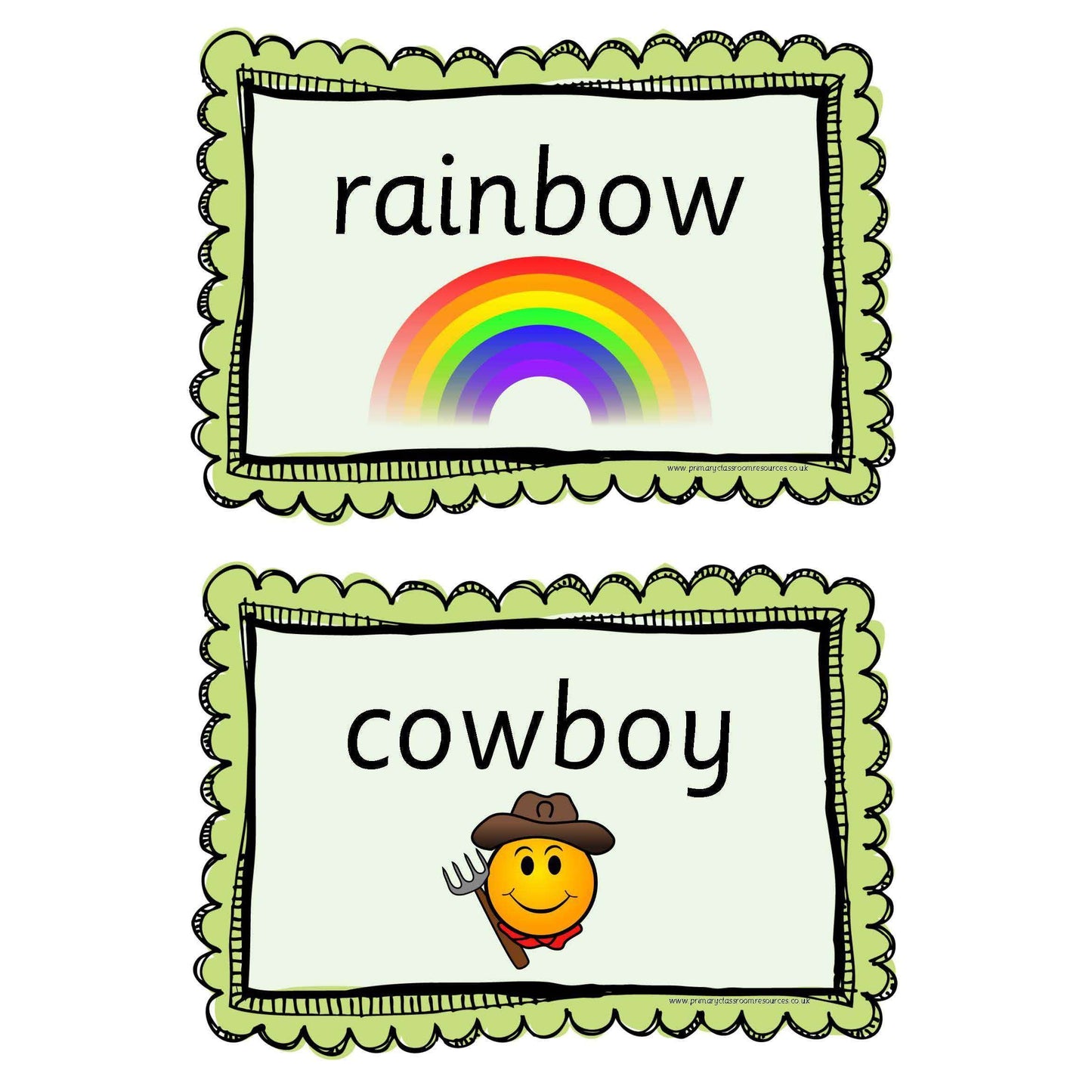 Compound Words Illustrated Cards:Primary Classroom Resources