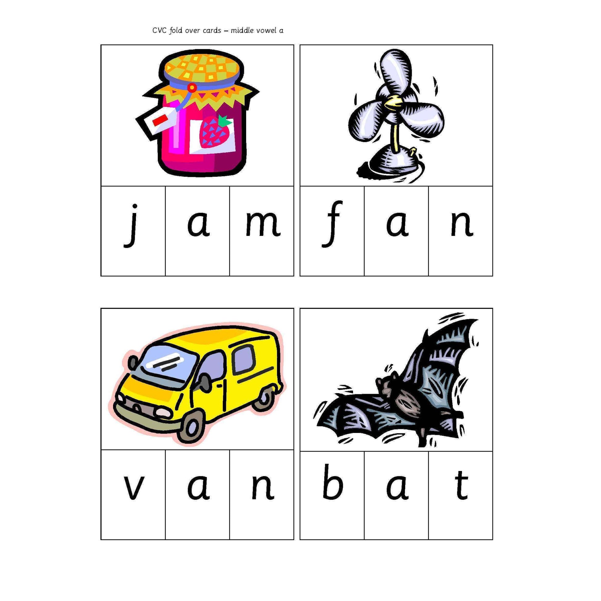 CVC Foldovers Mega Pack:Primary Classroom Resources