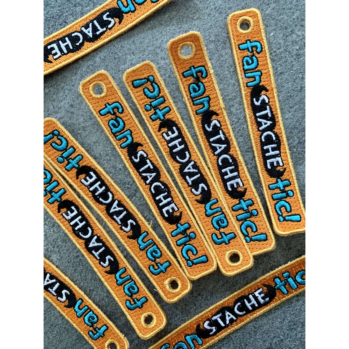 Embroidered PatchTag - Fanstachetic - Pack of 10:Primary Classroom Resources