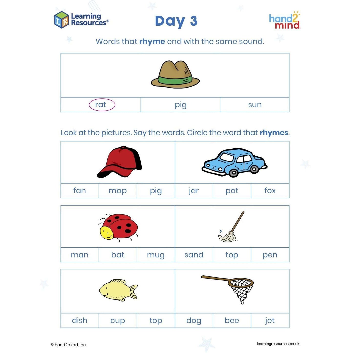 English Activity Book - EYFS/KS1 (4-6 years):Primary Classroom Resources