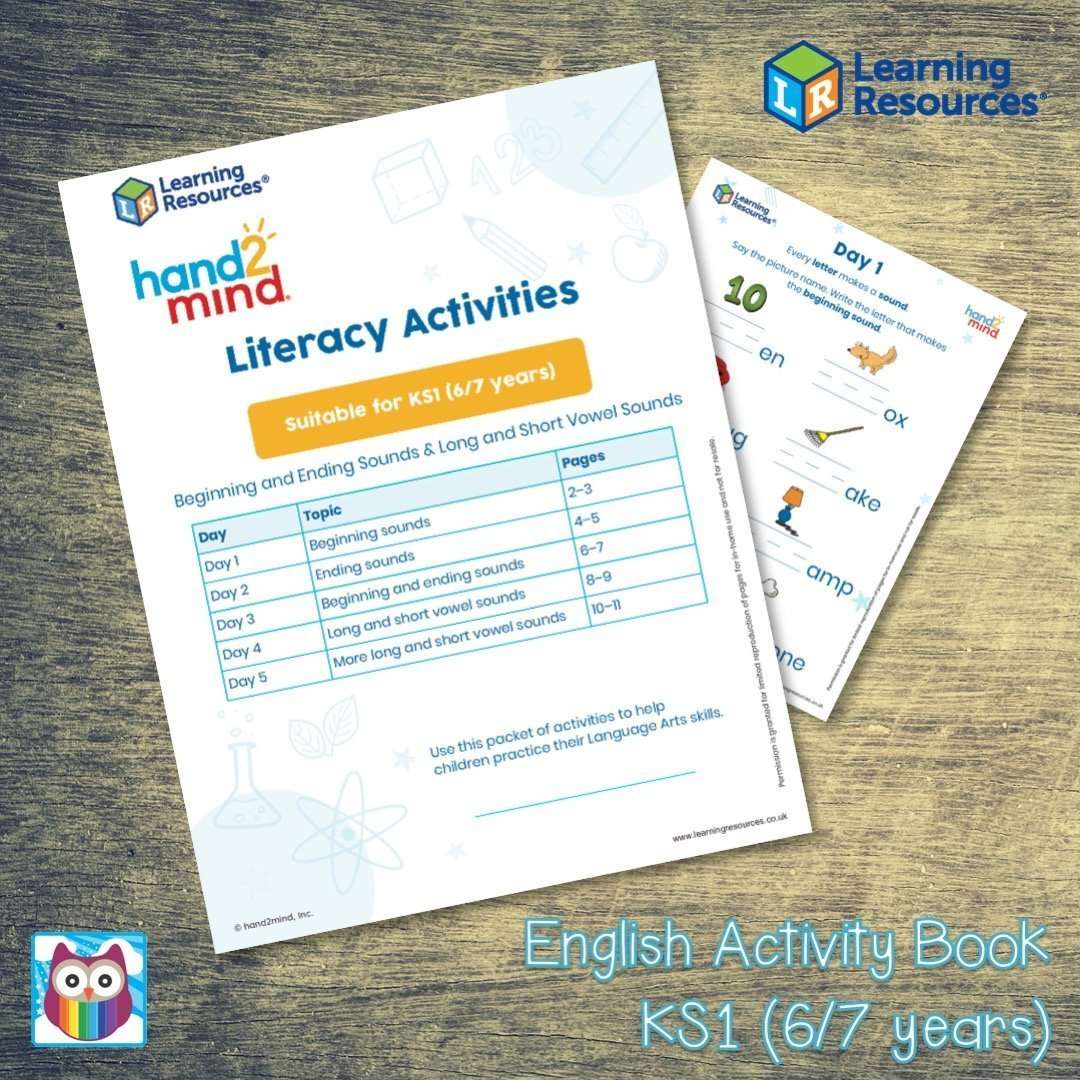 English Activity Book - KS1 (6/7 years):Primary Classroom Resources