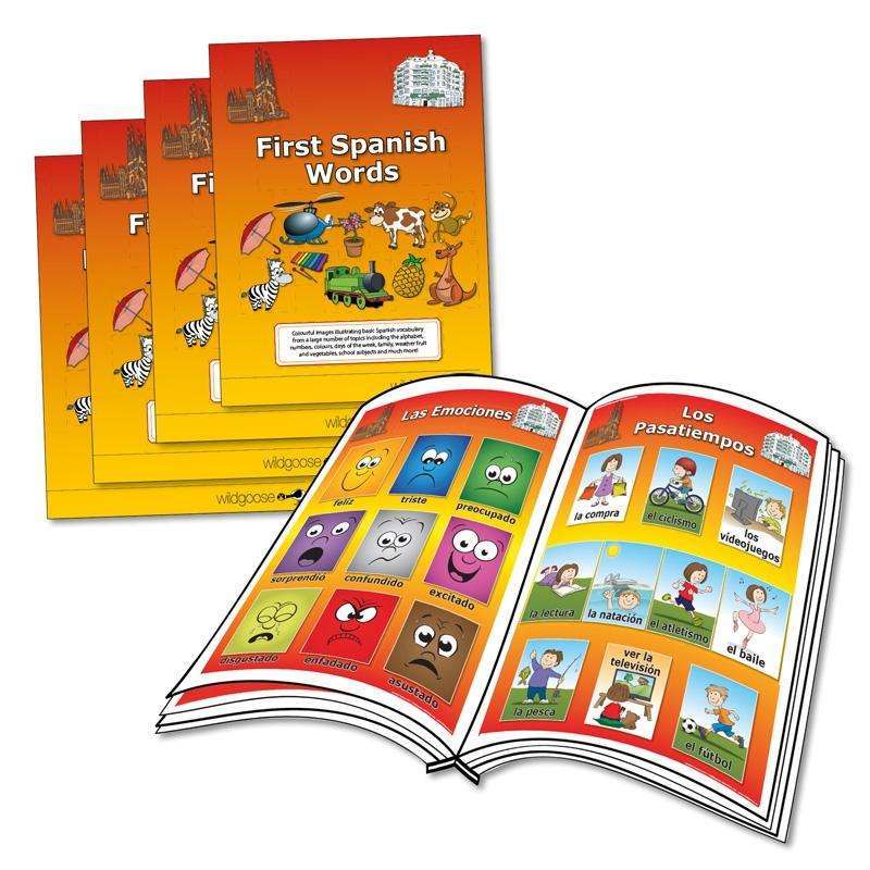 First Spanish Words:Primary Classroom Resources