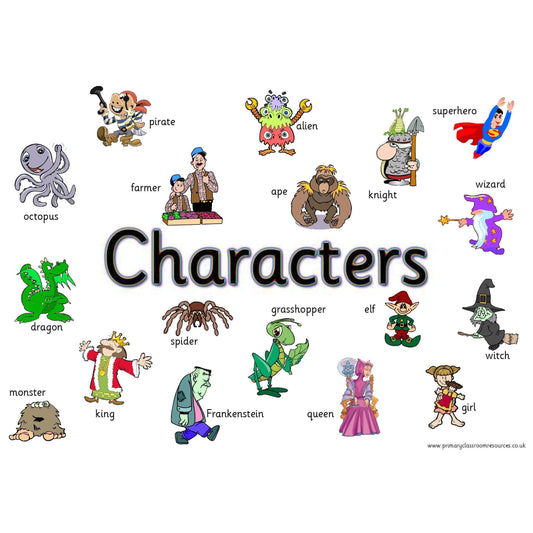 Characters Mat:Primary Classroom Resources
