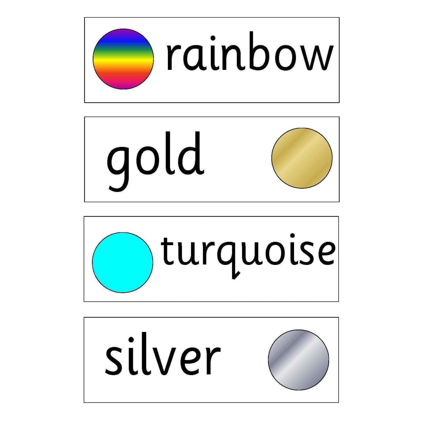Colours Flashcards:Primary Classroom Resources
