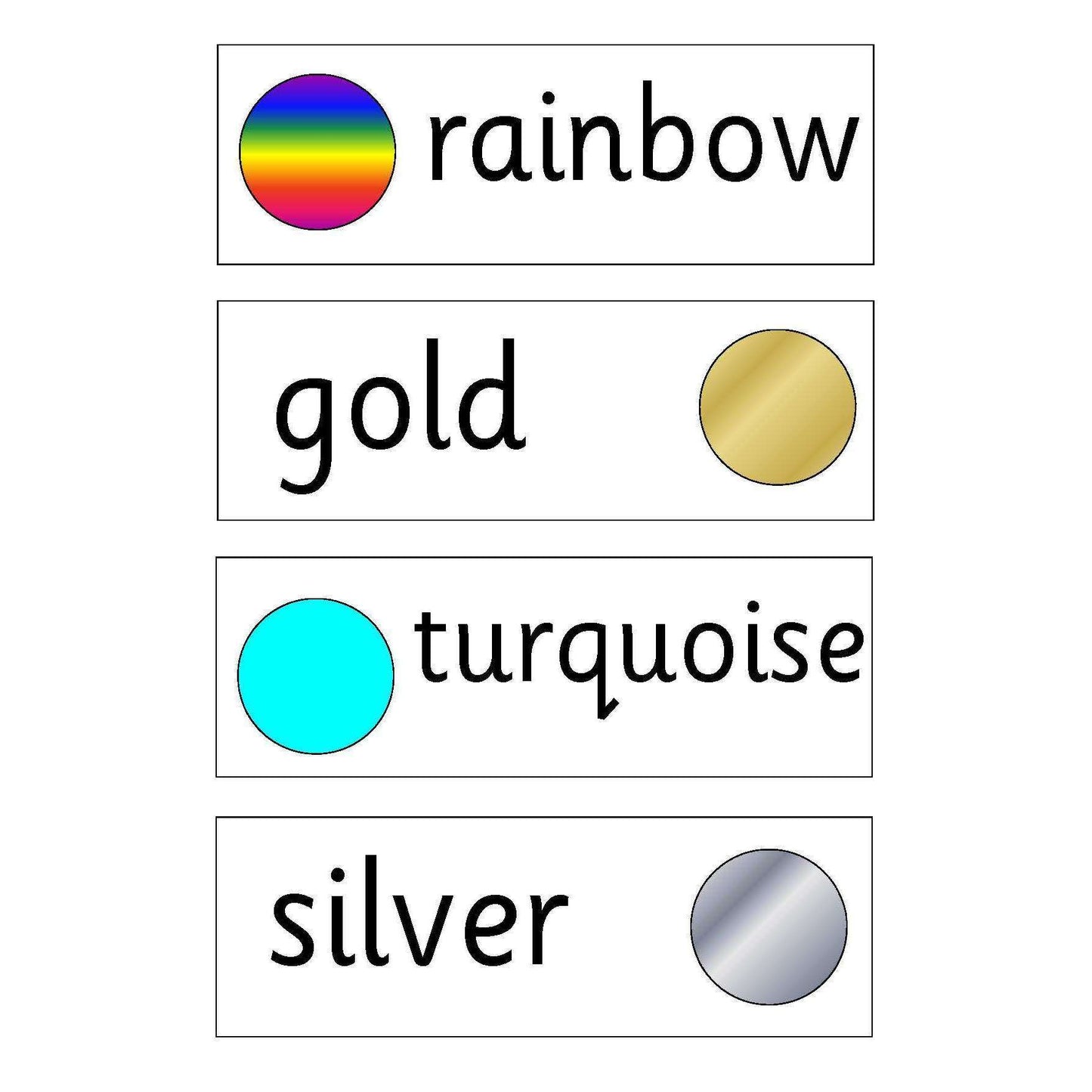 Colours Flashcards:Primary Classroom Resources
