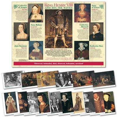 Henry VIII & His Six Wives Poster & Photo pack:Primary Classroom Resources