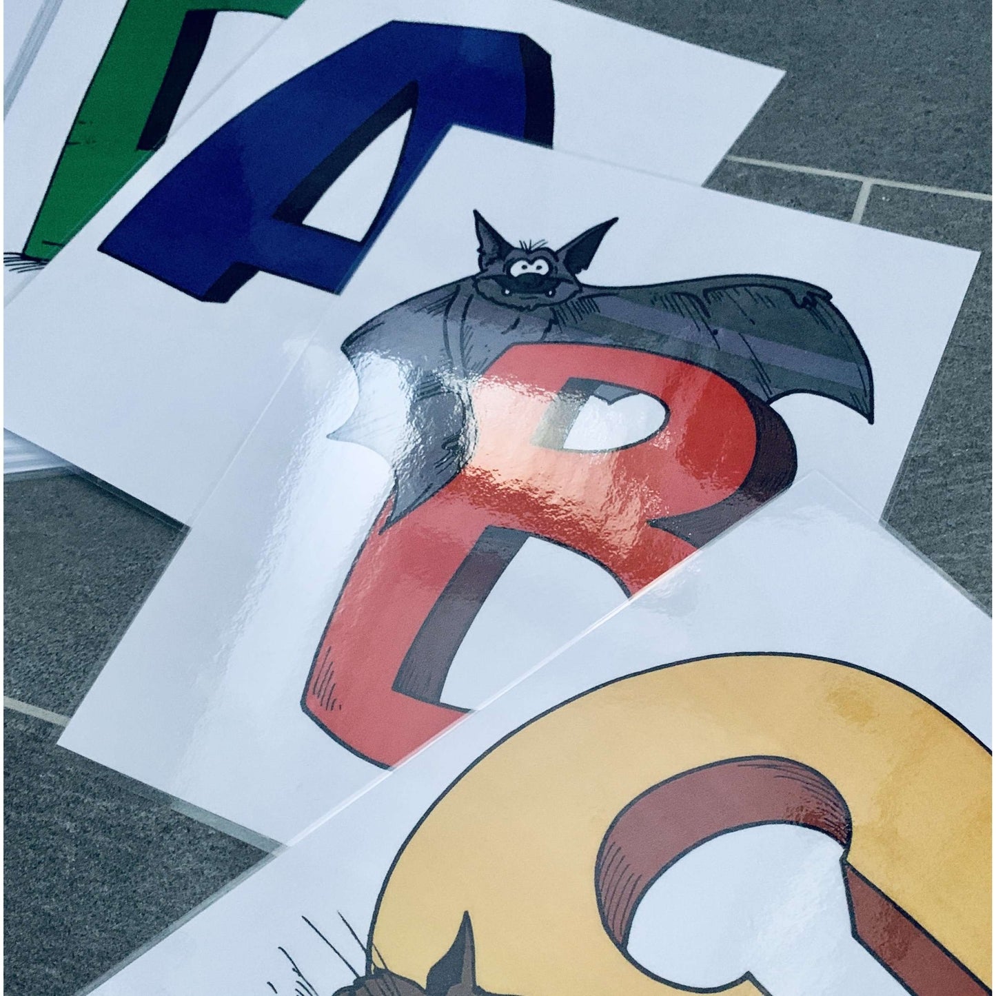 Illustrated Alphabet Posters:Primary Classroom Resources