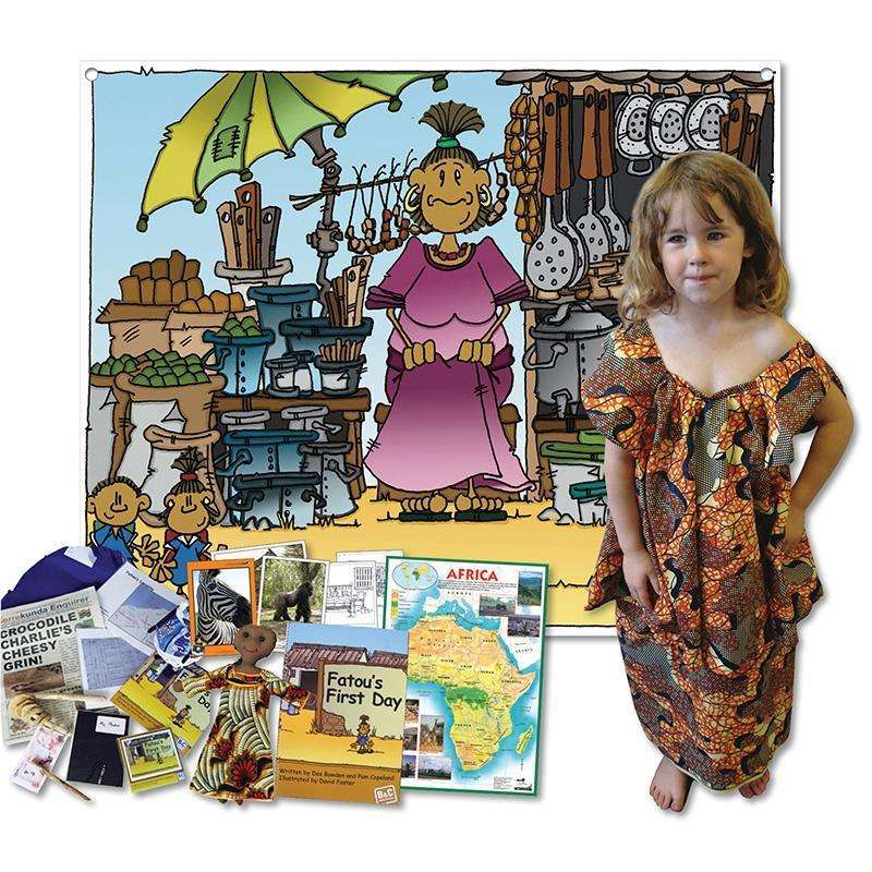 Introducing Africa:KS1 Gambia Resource Pack:Primary Classroom Resources