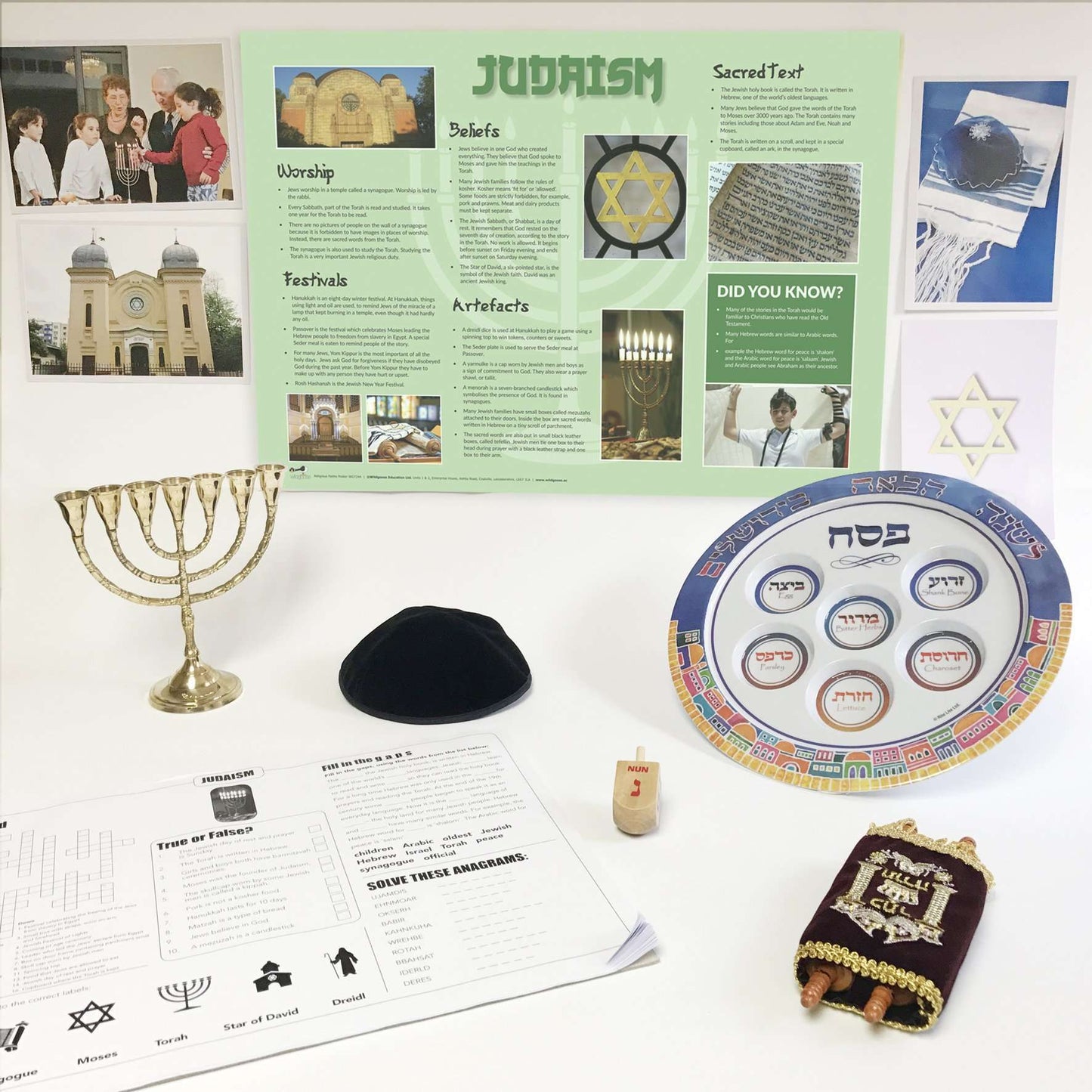 Judaism Artefacts Pack:Primary Classroom Resources