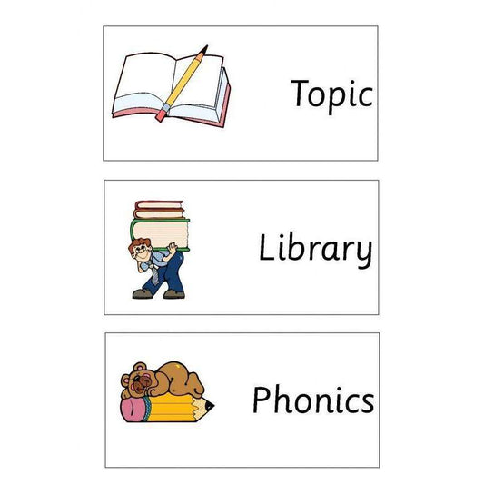 KS1 Visual Timetable Extras:Primary Classroom Resources