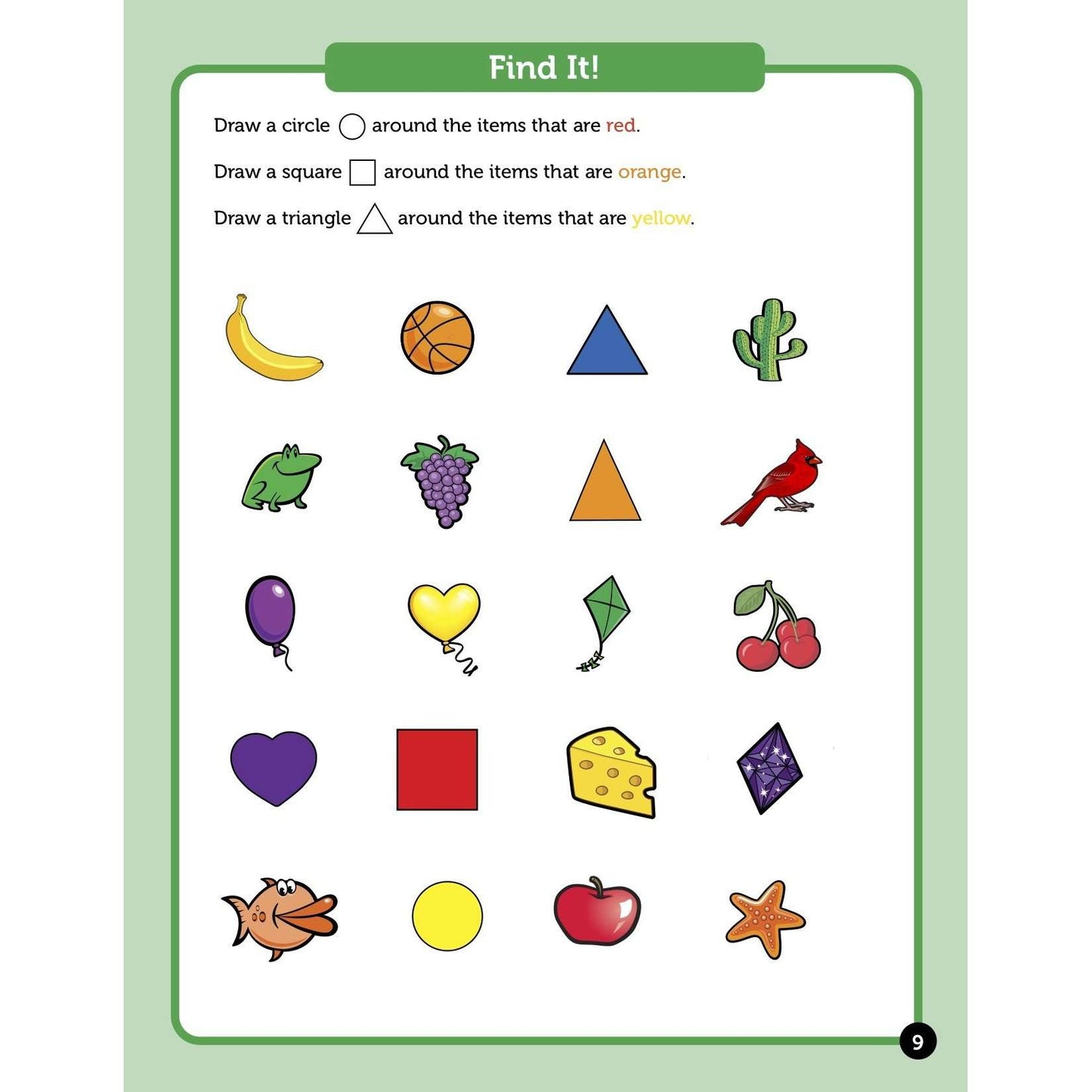 Learn About Shapes Activity Book:Primary Classroom Resources