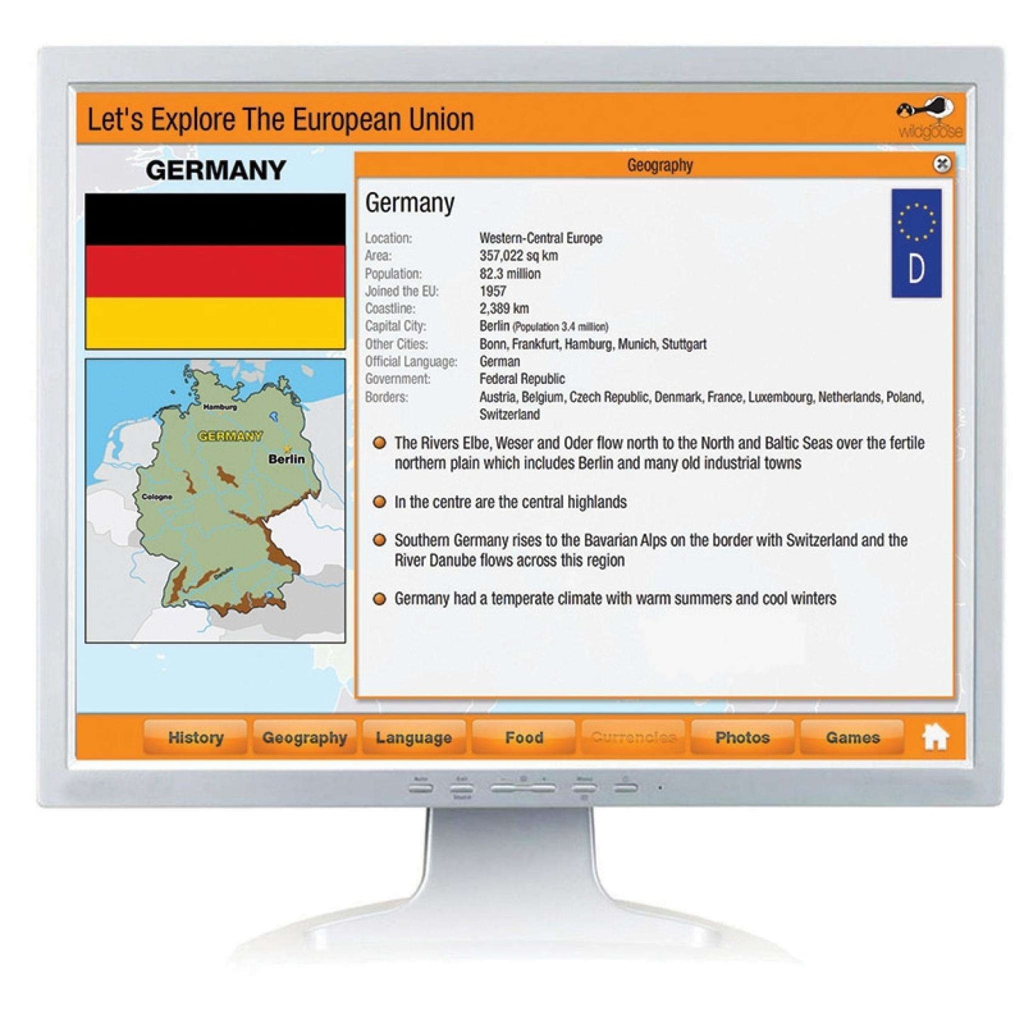 Let's Explore The European Union Interactive CD:Primary Classroom Resources