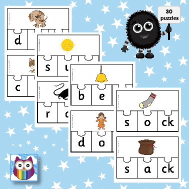 Letters and Sounds Phase 2 Puzzles:Primary Classroom Resources