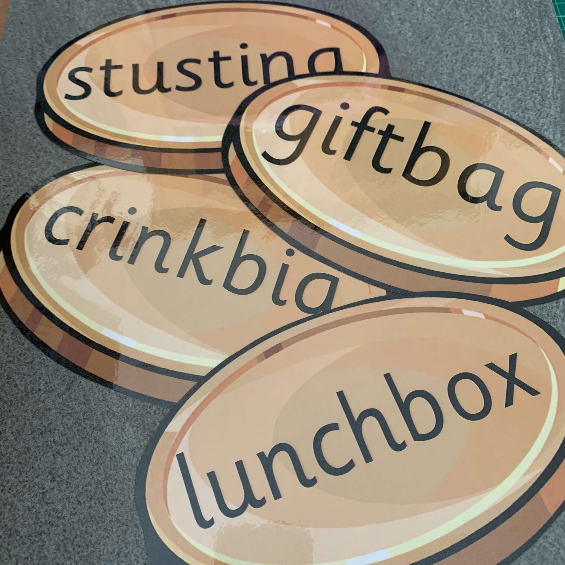 Letters and Sounds Phase 4 Large Coins for Buried Treasure:Primary Classroom Resources