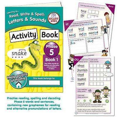 Letters and Sounds Phase 5 Activity Book 1:Primary Classroom Resources