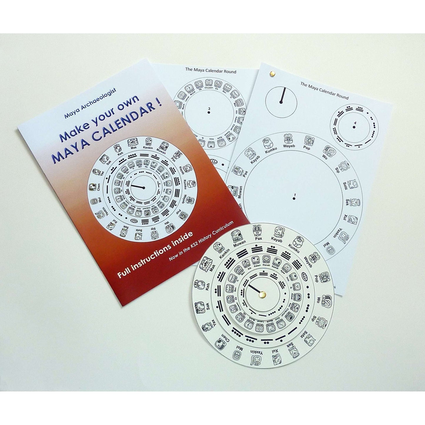 Make your own Maya Calendar:Primary Classroom Resources