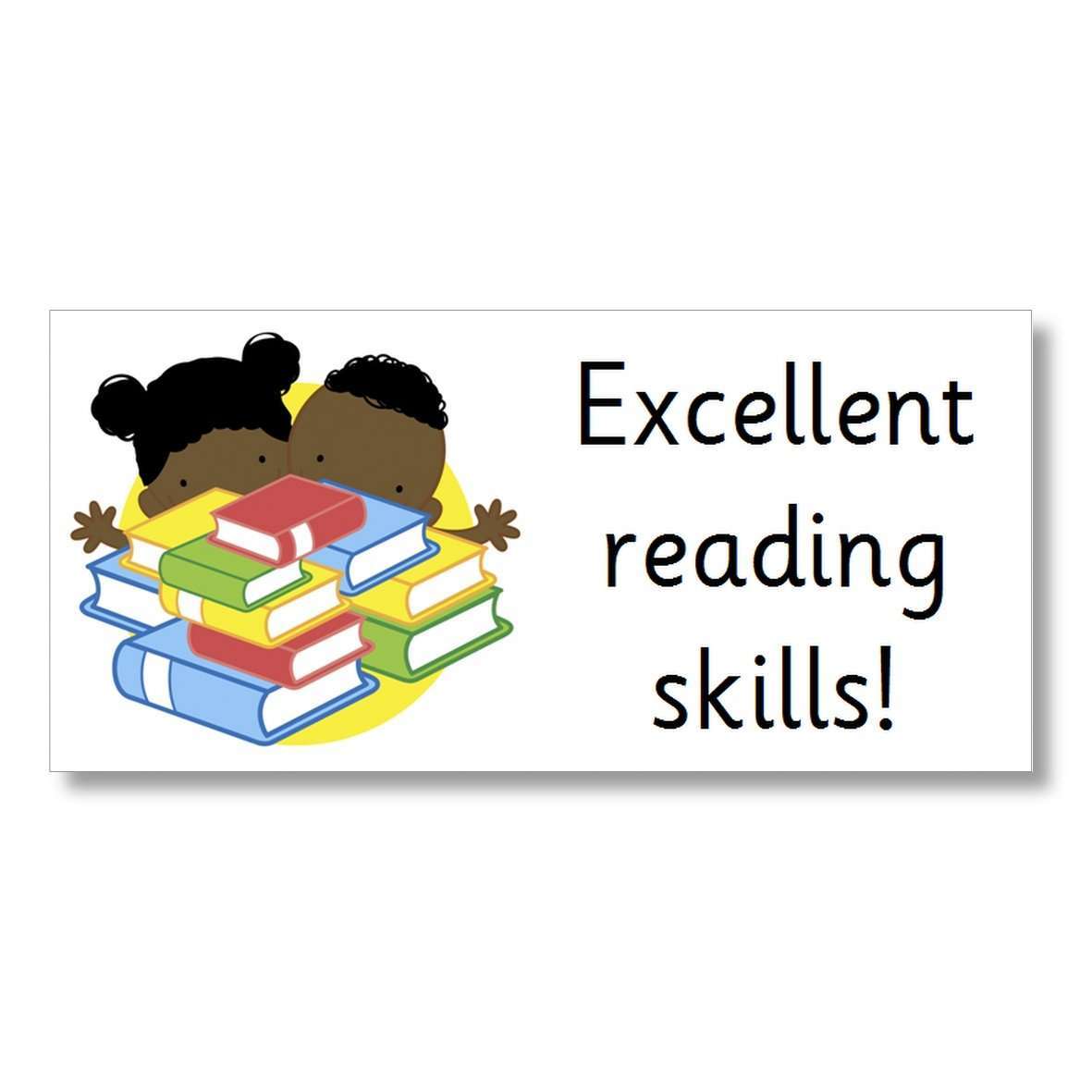 Marking Stickers - Excellent reading skills:Primary Classroom Resources