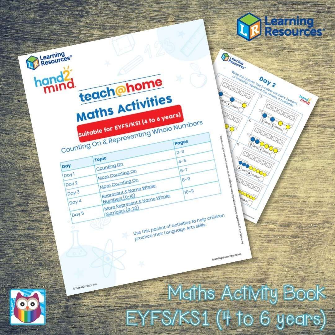 Maths Activity Book - EYFS/KS1 (4 to 6 years):Primary Classroom Resources