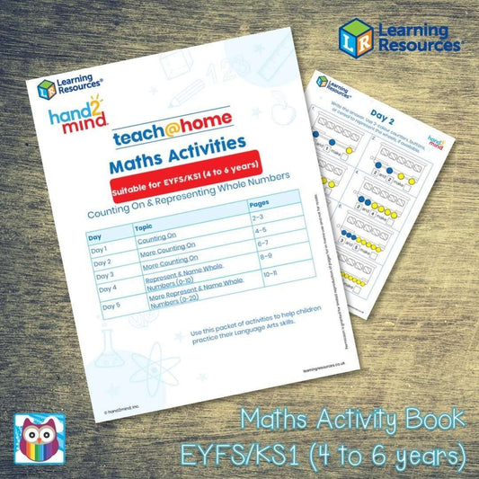 Maths Activity Book - EYFS/KS1 (4 to 6 years):Primary Classroom Resources