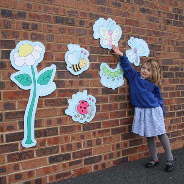 Mini Bugs Signs Set:Primary Classroom Resources