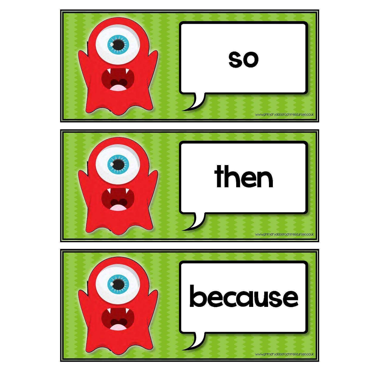 Monster Connectives:Primary Classroom Resources